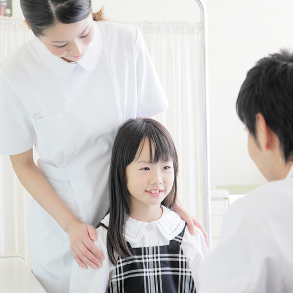 笑顔での診察 イメージ